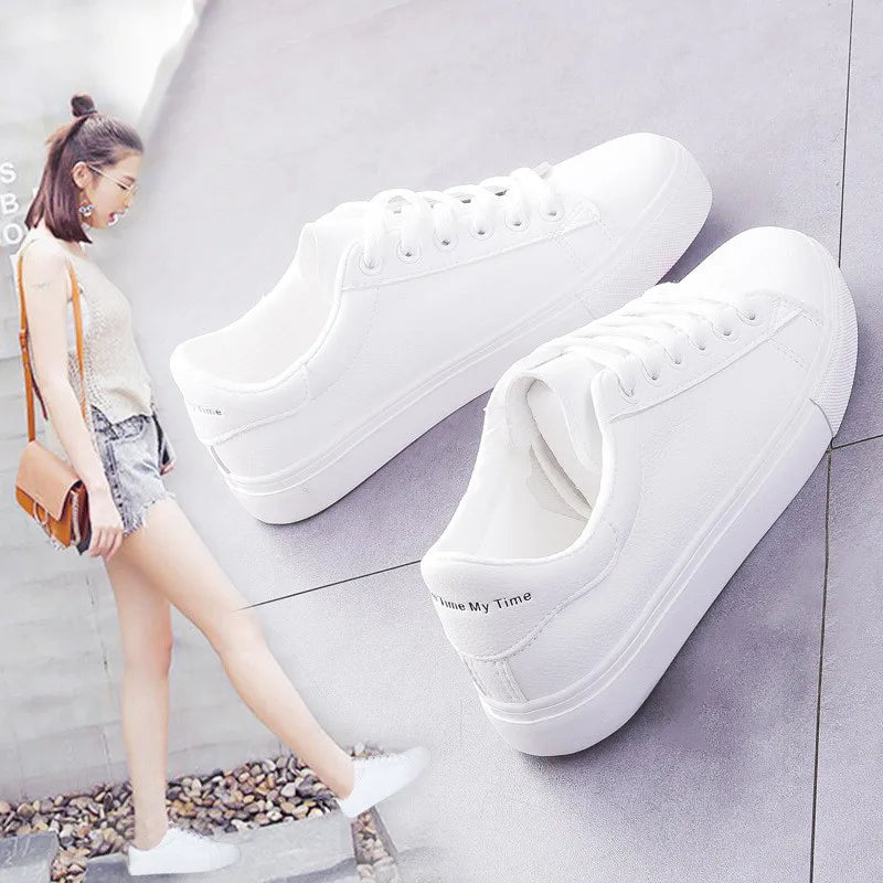 Tênis branco casual unissex Top-Air